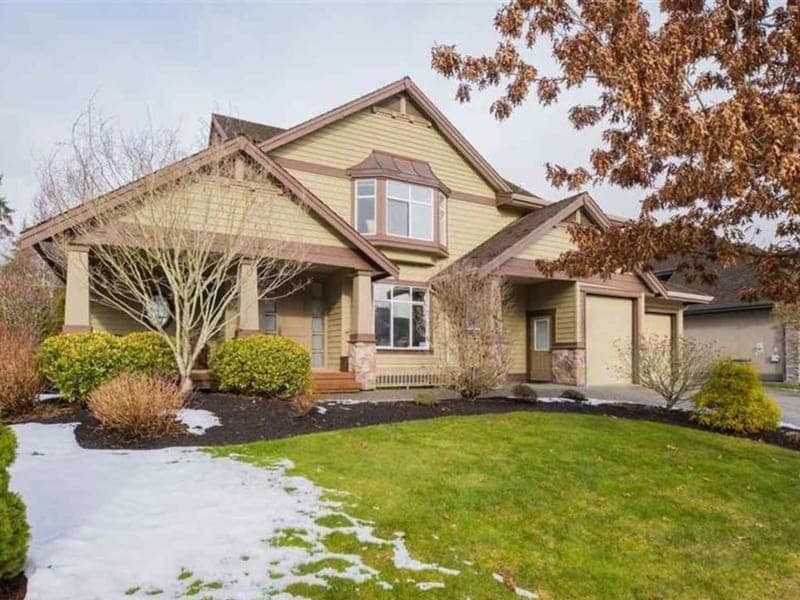 House of a current court-ordered listing in Morgan Creek, Surrey.